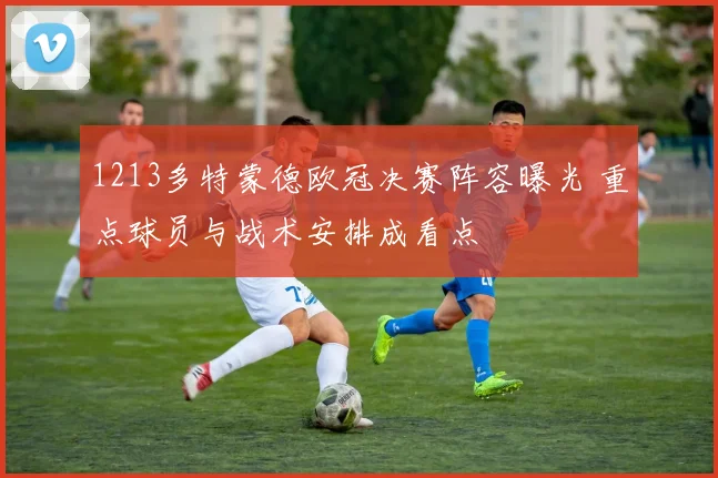 1213多特蒙德欧冠决赛阵容曝光 重点球员与战术安排成看点