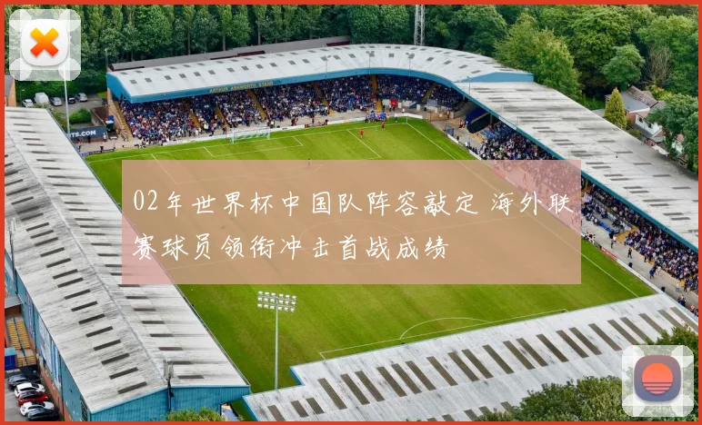 02年世界杯中国队阵容敲定 海外联赛球员领衔冲击首战成绩