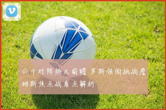 公牛对阵热火前瞻 罗斯领衔挑战詹姆斯焦点战看点解析